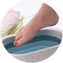 Парафинотерапия ног