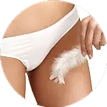 Шугаринг зоны бикини